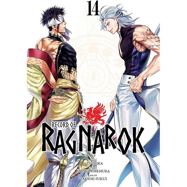 ラグナロク 1~6巻 英語版 Record of Ragnarok, Vol. 1-6 Bundle Set by Shinya Umemura, Takumi
